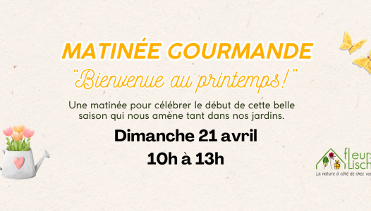 Matinée gourmande 21/04