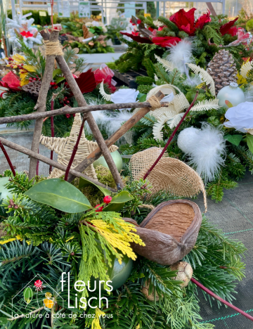 composition sapin Noël