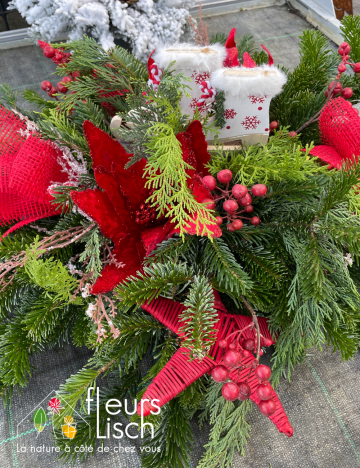 composition sapin Noël