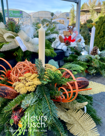 composition sapin Noël