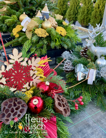 composition sapin Noël