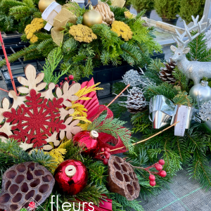 composition sapin Noël