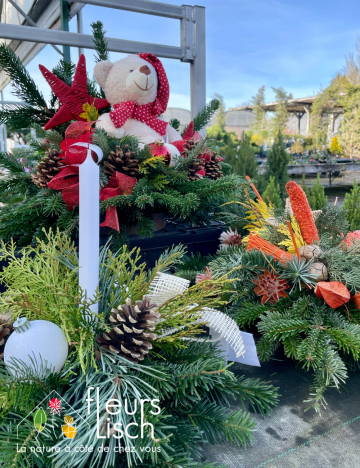 composition sapin Noël