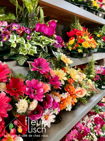 fleurs artificielles