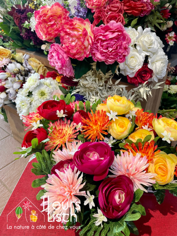 fleurs artificielles